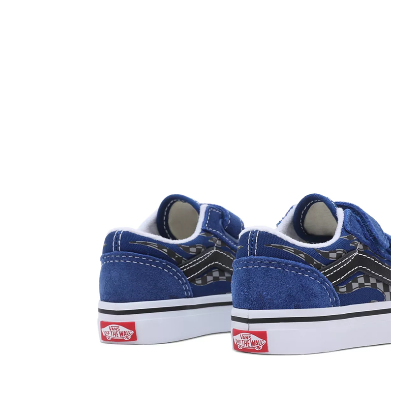 Sneakers Vans Old Skool Baby Check-Blu 5 Sneakers Vans Old Skool Baby Check-Blu - immagine 3