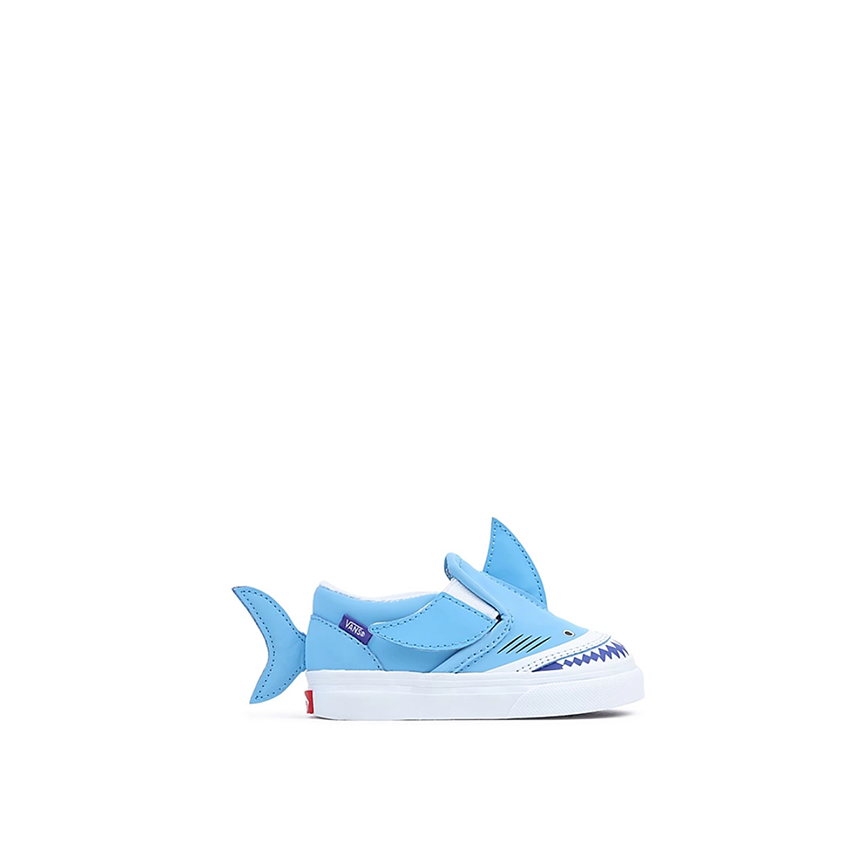 Sneakers Vans Slip-On Junior Shark Celeste 3 Sneakers Vans Slip-On Junior Shark Celeste