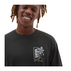 T-Shirt Vans Trippy Grin Floral Nero -Vendite Snowboarding VansTrippyGrinFloralTeeBlack 4