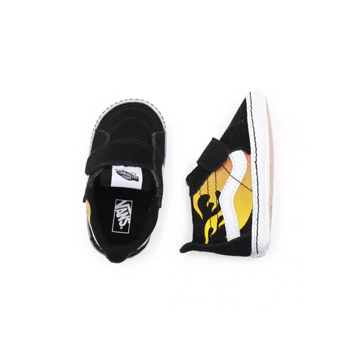 Sneakers Vans Sk8-Hi Crib Neonato Flame 6 Sneakers Vans Sk8-Hi Crib Neonato Flame - immagine 4