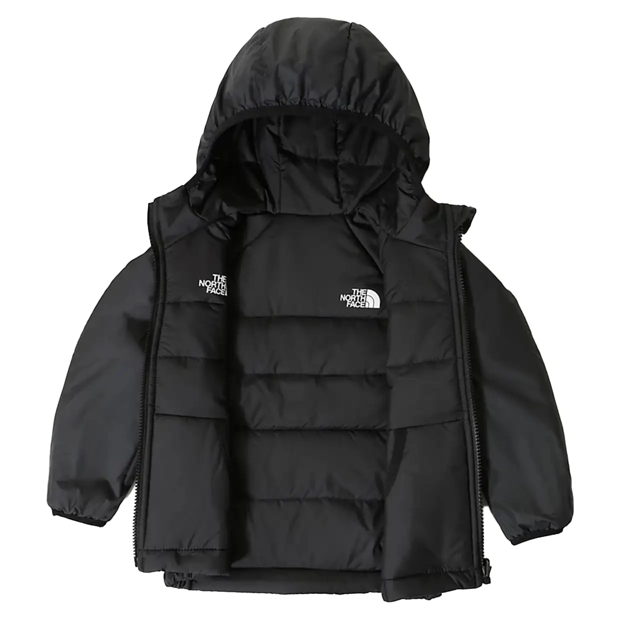 Piumino The North Face Bambino Perrito Todd Nero 6 Piumino The North Face Bambino Perrito Todd Nero - immagine 4