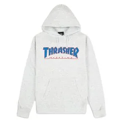 Felpa Thrasher Ouliner Grigio